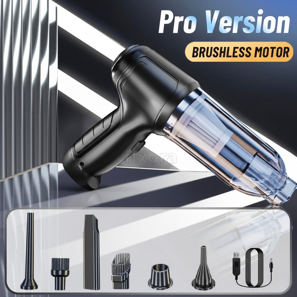 FIXIFY Portable Air Duster Wireless Vacuum Cleaner